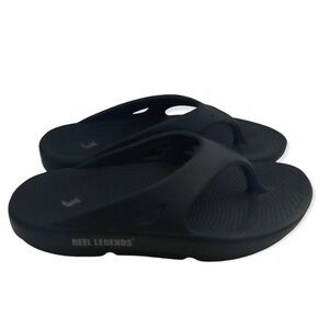 Reel Legends Sandals Shoes  Women’s Size 7 Slip On Black‎